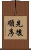 先後順序 Scroll