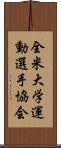 全米大学運動選手協会 Scroll