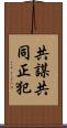 共謀共同正犯 Scroll