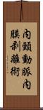 内頸動脈内膜剥離術 Scroll