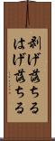 剥げ落ちる Scroll
