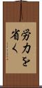 労力を省く Scroll