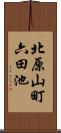 北原山町六田池 Scroll