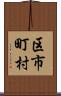 区市町村 Scroll