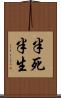 半死半生 Scroll