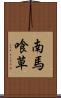 南馬喰草 Scroll