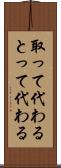 取って代わる Scroll