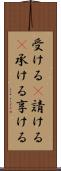 受ける(P) Scroll