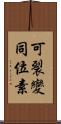 可裂變同位素 Scroll
