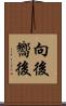 向後 Scroll