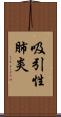 吸引性肺炎 Scroll