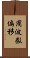 周波数偏移 Scroll