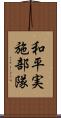 和平実施部隊 Scroll