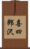 喜四郎沢 Scroll