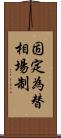 固定為替相場制 Scroll