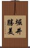 堀井勝美 Scroll