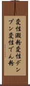 変性澱粉 Scroll