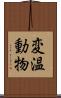 変温動物 Scroll
