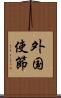 外国使節 Scroll