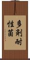 多剤耐性菌 Scroll