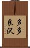 多多良沢 Scroll