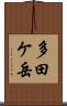 多田ケ岳 Scroll
