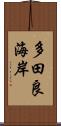 多田良海岸 Scroll