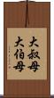 大叔母 Scroll