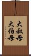 大叔母 Scroll