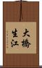 大橋生江 Scroll