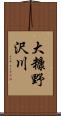大糠野沢川 Scroll