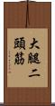 大腿二頭筋 Scroll