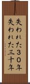 失われた３０年 Scroll