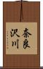 奈良沢川 Scroll