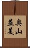 奥山益美 Scroll
