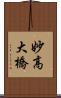 妙高大橋 Scroll