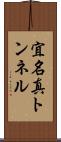 宜名真トンネル Scroll