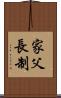 家父長制 Scroll