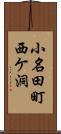 小名田町西ケ洞 Scroll