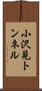 小沢見トンネル Scroll