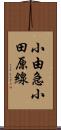 小由急小田原線 Scroll