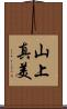 山上真美 Scroll