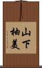 山下柚美 Scroll