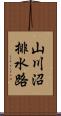 山川沼排水路 Scroll