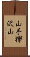 山手欅沢山 Scroll