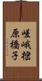 嵯峨樒原橋子 Scroll