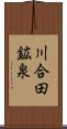 川合田鉱泉 Scroll