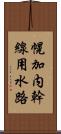 幌加内幹線用水路 Scroll