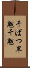 干ばつ Scroll