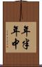 年半 Scroll